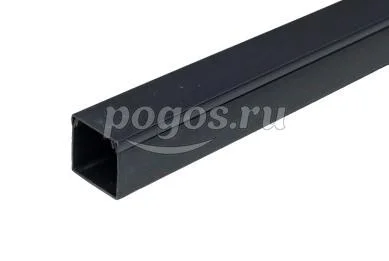 Кабель - канал чёрный 2-й замок 25х25мм