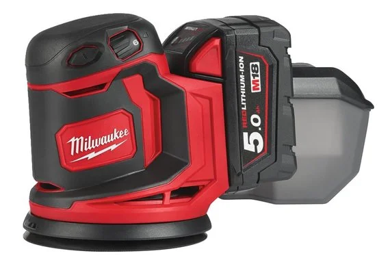 Машина шлифовальная эксцентриковая аккумуляторная M18 BOS125-502B  MILWAUKEE