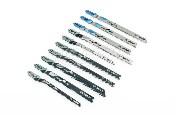 Набор пилок BOSCH Professional для лобзика универсальный 10шт