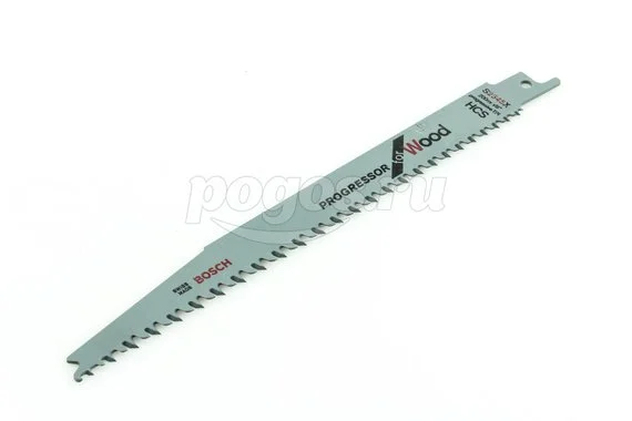 Полотно BOSCH S2345X для сабельной пилы 200мм шаг 2.5-4.3мм по дереву
