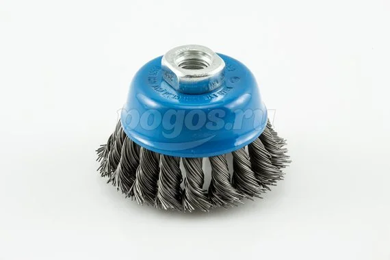 Щетка чашечная BOSCH для УШМ 75мм/М14 плетеные пучки стальной проволоки 0.5мм