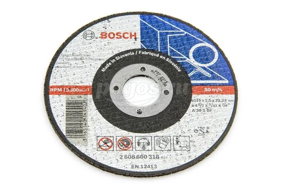 Диск отрезной BOSCH Expert for Metal по металлу 115х2.5х22.2