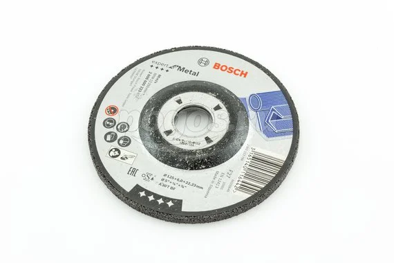 Диск шлифовальный абразивный BOSCH Expert for Meta 125х6х22.2мм