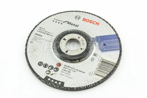 Диск шлифовальный абразивный BOSCH Expert for Metal 150х6х22.2мм