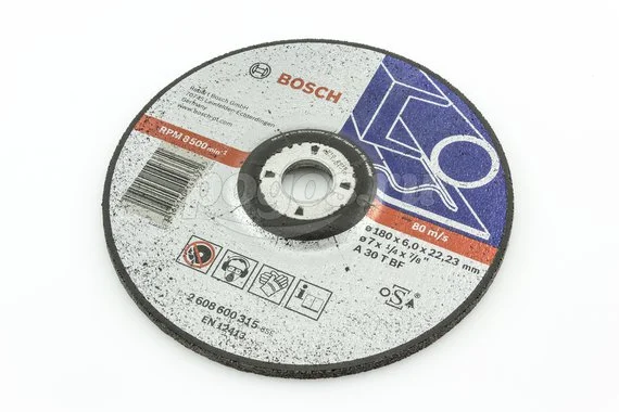 Диск шлифовальный абразивный BOSCH Expert for Metal 180х6х22.2мм