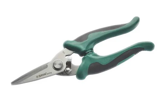 Ножницы по металлу 175мм прямые  SATA