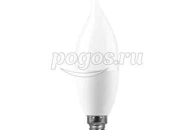 Лампа светодиодная 11W 230V E14 6400K, LB-770, свеча на ветру
