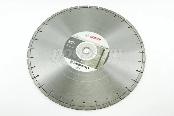Диск отрезной BOSCH Standard for Concrete 450х3.6х25/40мм алмазный 10мм