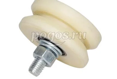 Ролик капролоновый ф70х30мм под угол болт М12