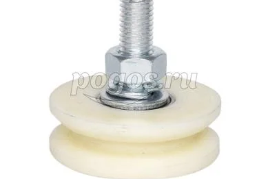 Ролик капролоновый ф60х20мм под угол болт М12