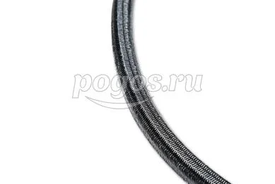 Шнур полипропиленовый эспандерный d- 12,0мм черный /100/