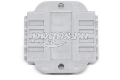 Клемма проходная СМК 222-425Р 5 полюсов с монтажной площадкой 10х(0,1-2,5мм²), серая