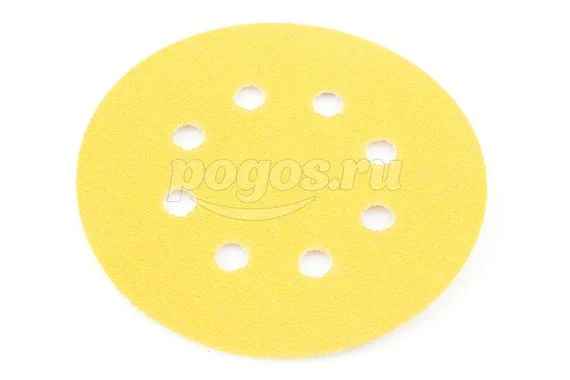 Диск абразивный BOSCH P80 125мм под "липучку" перфорированный