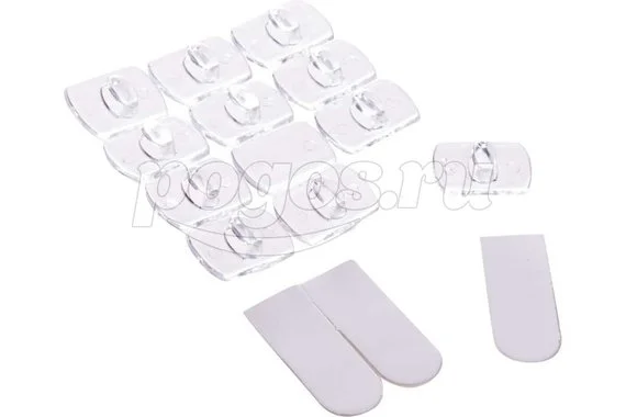 Крючки для монтажа гирлянд прозрачные (набор 20шт)  Uniel