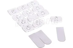 Крючки для монтажа гирлянд прозрачные (набор 20шт)  Uniel