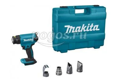 Фен аккумуляторный 18В 550° без З/У и АКБ (кейс) DHG180ZK