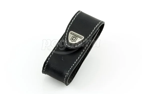 Чехол VICTORINOX Swiss Army кожаный черный