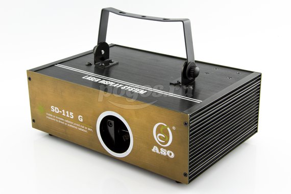 Проектор лазерный 220В зеленый цвет SD-Card  ASO