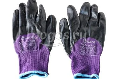 Перчатки нейлоновые с вспененным нитриловым покрытием,облив 3/4 Oil Grip Plus GWARD