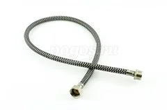 Подводка 800мм F1/2 М1/2, черн.оплетка