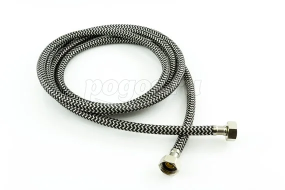 Подводка 2500мм F1/2 F1/2, черн.оплетка