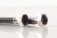 Подводка 1000мм F1/2 F1/2, черн.оплетка