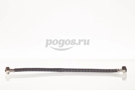 Подводка 400мм, F1/2. F1/2, черн.оплетка