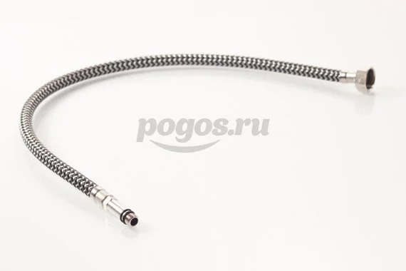 Подводка 600мм F1/2 М10н1, черн.оплетка