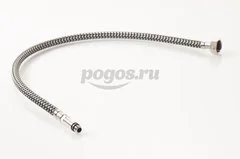 Подводка 600мм F1/2 М10н1, черн.оплетка