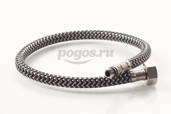 Подводка 500мм F1/2 М10н1, черн. оплетка