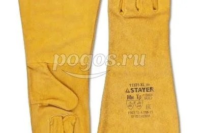 Краги термостойкие для сварки и тяжелых механических работ 400мм  STAYER