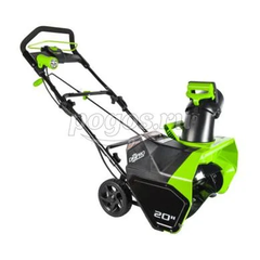 Снегоуборочная машина акк 40В, 51см, б/щет (1*5Ач Акк, ЗУ) GD40STK5  GREENWORKS