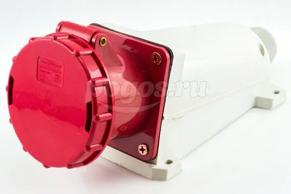 Розетка силовая 380В 3P+PЕ 63А стационарная TDM