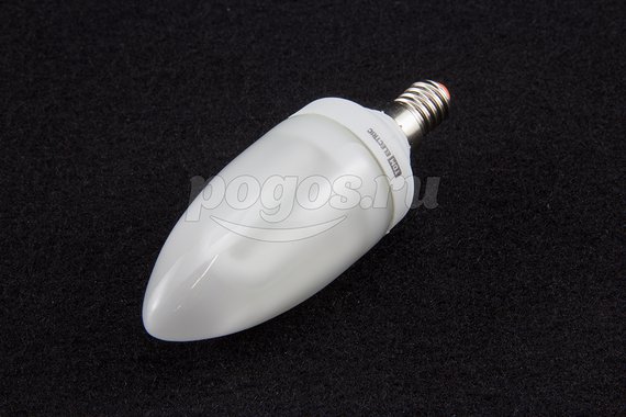Лампа энергосберегающая E14  9Вт 2700K свеча C  TDM 