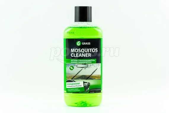 Концентрат летнего стеклоомывателя 1л Mosquitos Cleaner GRASS