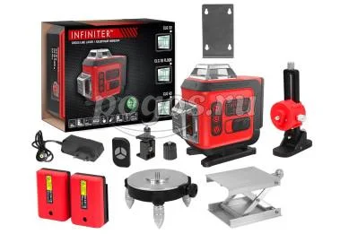 Нивелир лазерный (Серебро) CLG 4D NEW CONDTROL