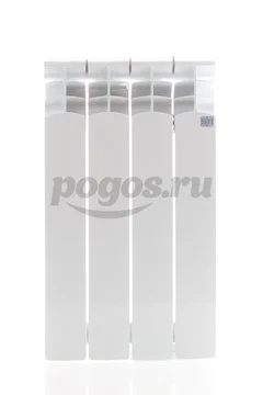 Радиатор биметаллический  4 секции, межнип. 500мм, 380*80*560h мм Bimetal  STI 