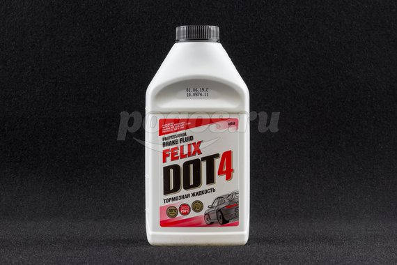 Жидкость тормозная Dot-4 455гр Felix