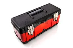 Ящик для инструмента 39*16*17см, малый, красный 