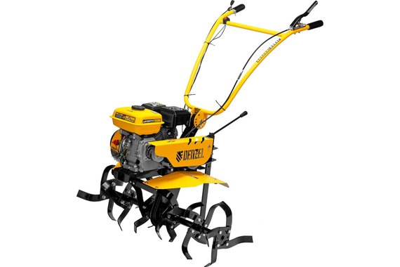 Мотокультиватор 7л.с. 5.2кВт ремен.сцеп.  фрез 3х4 ШОМ без колес 2В/1Н DPT-270SB  DENZEL