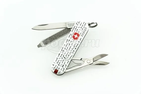Нож-брелок VICTORINOX Classic Love Song 58 мм в чехле