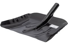 Лопата снеговая стальная 3-х бортная 390x370 без черенка