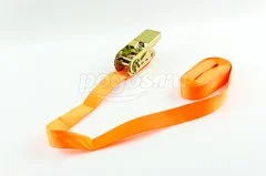 Стяжной ремень с трещеткой 0,4т 5000х25мм