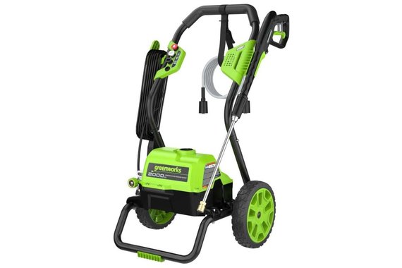 Мойка высокого давления 2000Вт 140бар 360л/час GREENWORKS