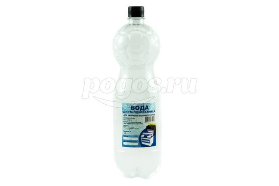 Вода дистиллированная 1.5л
