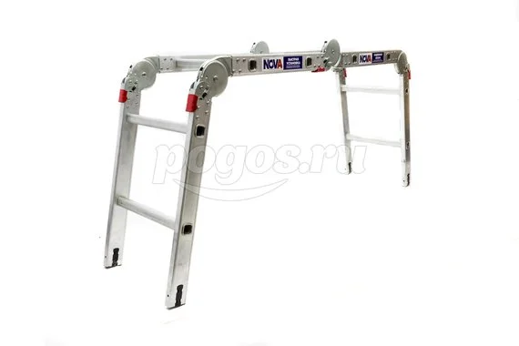 Лестница трансформер 4 секции 2 ступени NOVA