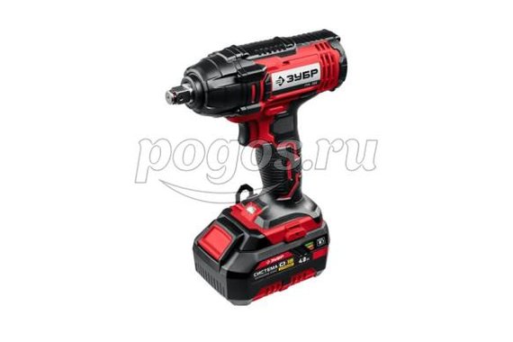 Гайковерт акк 18В 3600уд/мин 250Нм патрон 1/2" (акк и ЗУ)  ЗУБР