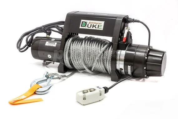 Лебедка автомобильная DUKE 4540кг 10мм 28м 24В