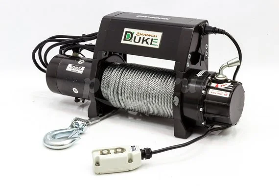 Лебедка автомобильная DUKE 3630кг 8мм 30м 24В