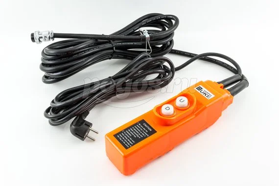 Пульт управления DUKE HOIST&WINCH для лебедки большой оранжевый